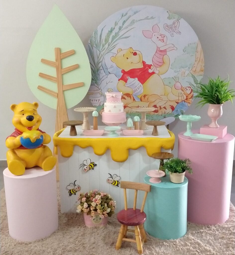 Mini table ursinho Pooh